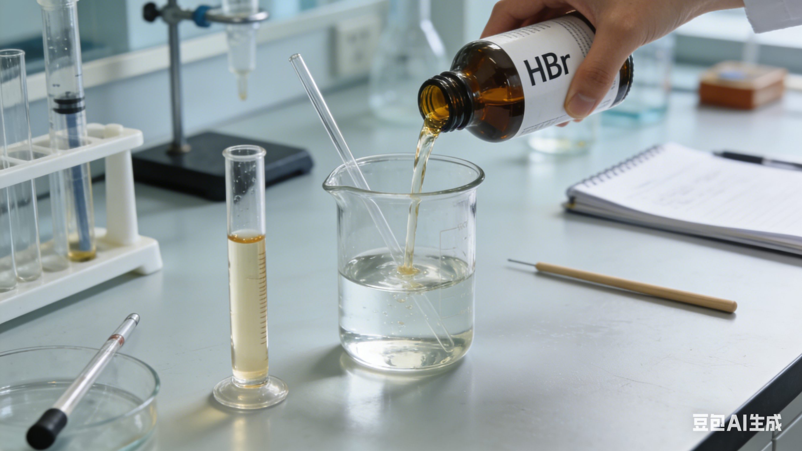  氫溴酸：一種在化學合成中的關鍵試劑與催化劑