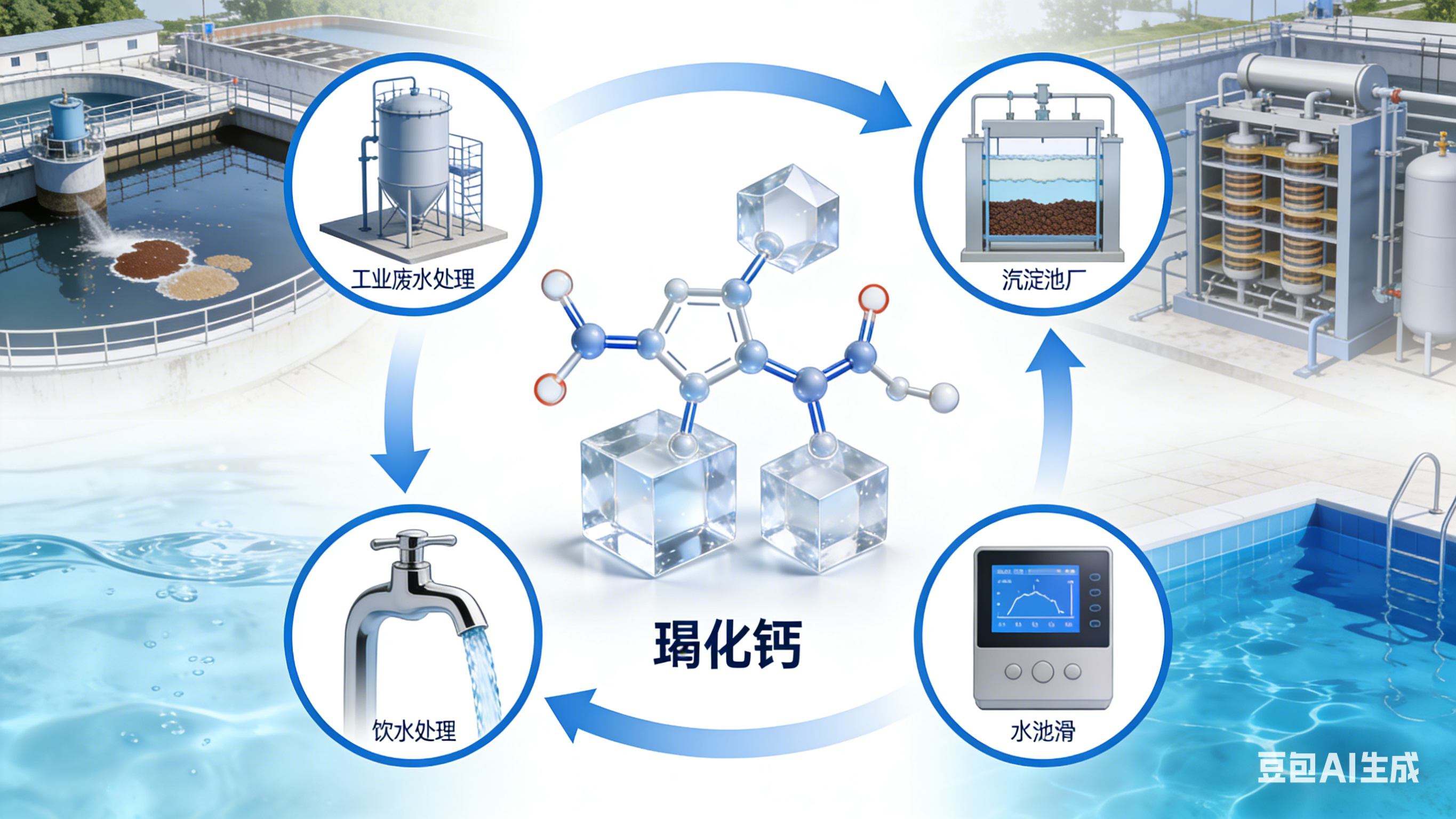 溴化鈣在水處理中的應用與效果分析